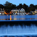 Philadelphia Boathouse Row at Twilight